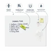 Magnetic Dry-Erase Board 60x60 cm – Frameless, Modular