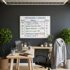 Magnetic Dry-Erase Board 60x60 cm – Frameless, Modular