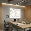 Magnetic Dry-Erase Board 60x60 cm – Frameless, Modular