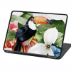 Laptop Skin, Sticker: Toucan, Butterfly and Tropical Leaves P563