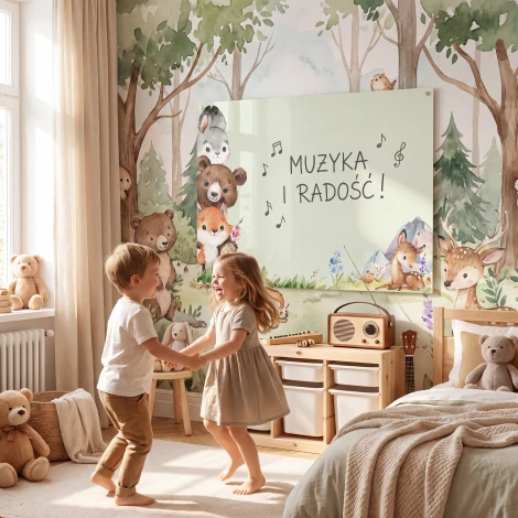 Magnetic Dry-Erase Board for Kids: Animals 609