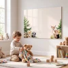 Magnetic Dry-Erase Board for Kids: Animals Among Trees 611