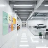 Magnetic Dry-Erase Board 80x60 cm – Frameless, Modular