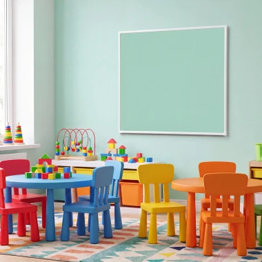 Magnetic Dry-Erase Whiteboard 150x100 cm in Aluminum Frame