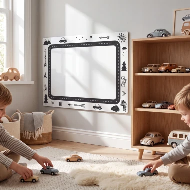 Dry Erase Magnetic Whiteboard For Childrens Road 486