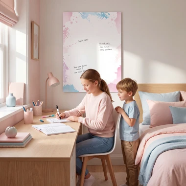 Dry Erase Magnetic Whiteboard For Children Watercolor 580