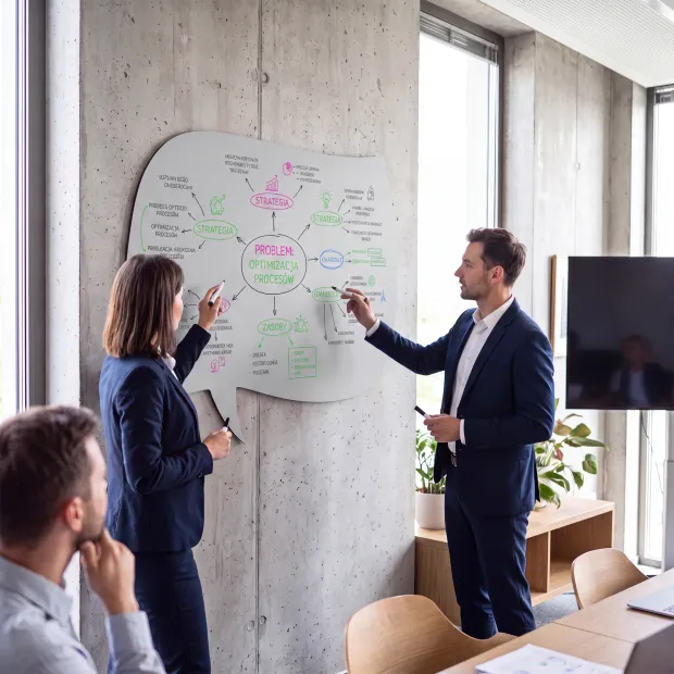 Dry-Erase Magnetic Whiteboard Speech Bubble 405