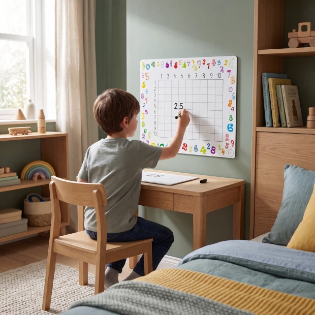 Magnetic Multiplication Table Whiteboard 033