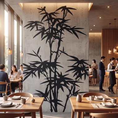 Painting Stencil Bamboo 2519