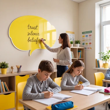 Dry-Erase Magnetic Whiteboard For Children Cloud 294