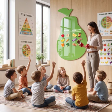 Dry Erase Magnetic Board for Kitchen Pear 178
