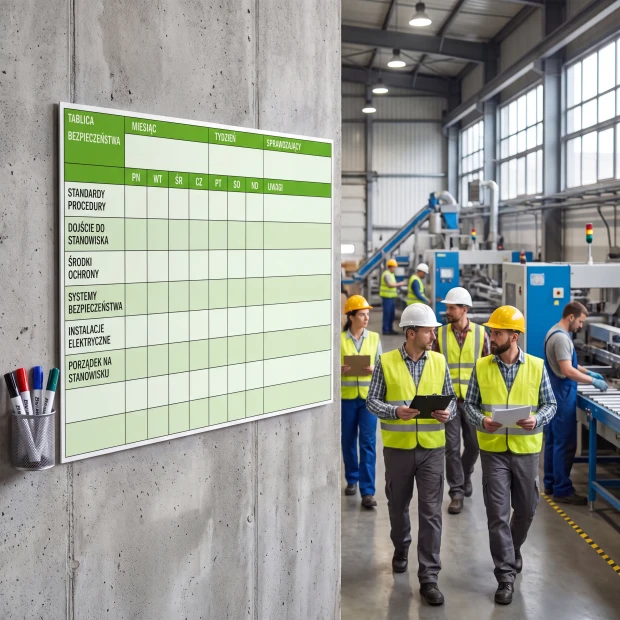 Lean Dry-Erase Board Safety 073