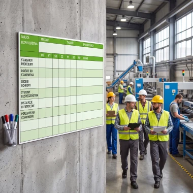 Lean Dry-Erase Board Safety 073