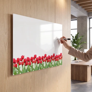 Magnetic Whiteboard Tulips 01X 073
