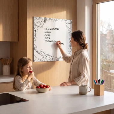 Dry Erase Magnetic Whiteboard For The Kitchen Fast Food 537