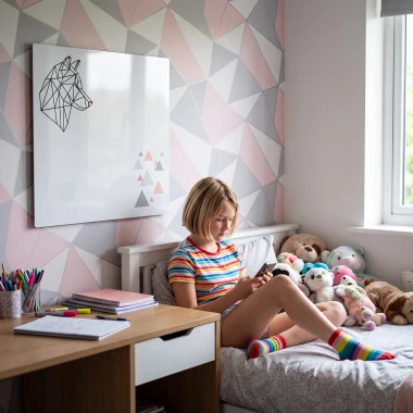 Dry-Erase Magnetic Whiteboard Wolf 457