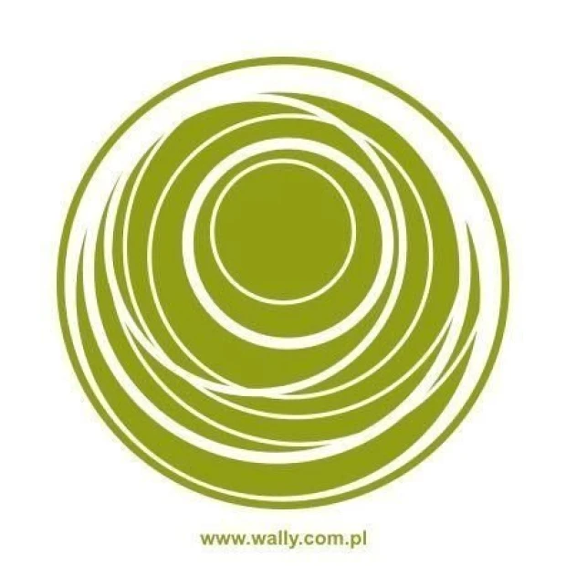Abstract sticker 1346 in green shades, perfect for modern interiors, adding character.