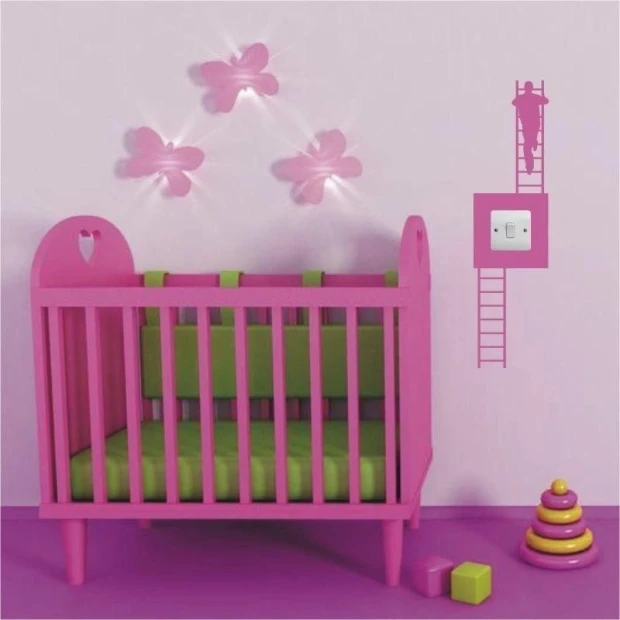 Sticker for outlet 07 in a cheerful, child-friendly design, perfect for a colorful nursery.