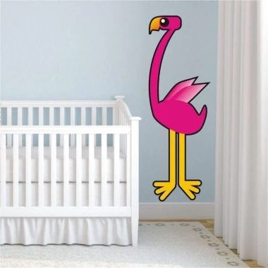 Flamingo 21 Printed Sticker