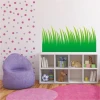 Grass sticker 32 in a colorful children\'s room, adding freshness and cheerful energy to the decor.