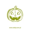 Charming pumpkin painting template 1336, perfect for creating a cozy atmosphere in a child\'s room.