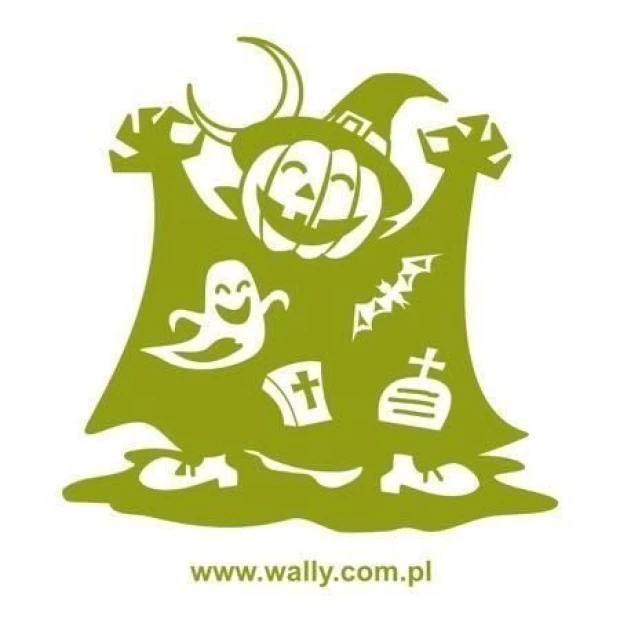 Charming pumpkin jack 1338 painting template in cheerful colors, perfect for creating Halloween decorations.