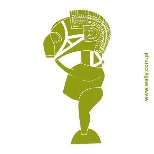 Stylish African sticker 1495, perfect for modern interiors, adds character and originality.