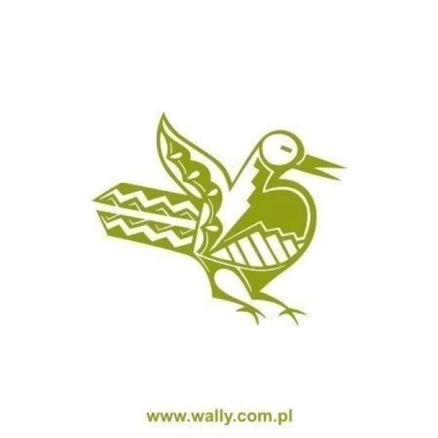 Indian sticker 1516 in vibrant green, perfect for a cozy children\'s room.
