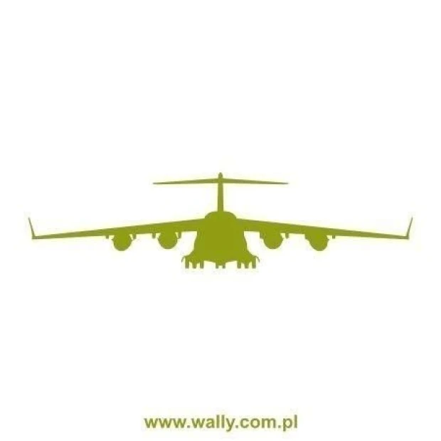 Plane 1596 Sticker