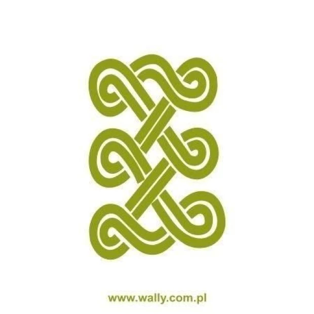 African painting template in green tones, perfect for modern boho-style interiors.