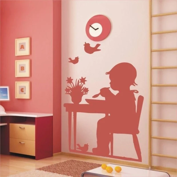 Pastel-colored 1592 painting boy, perfect for a cozy children\'s room.