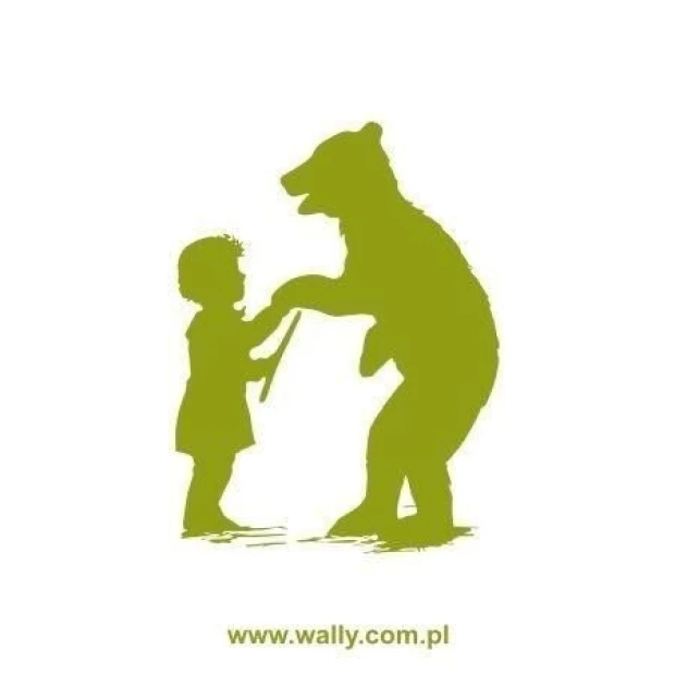 Charming girl-themed wall stencil that brightens up a child\'s room, adding a joyful atmosphere.