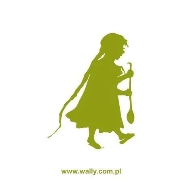 Charming minimalist girl painting template, perfect for a colorful children\'s room.
