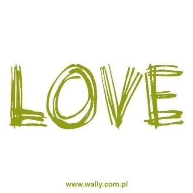 Stylish love 1653 painting template in vibrant green will beautifully enhance modern interiors.