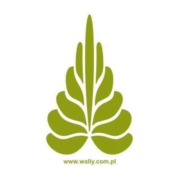 Stylish green wallpaper with a plant pattern, perfect for refreshing a modern interior in a cozy living room.