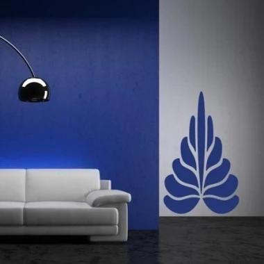 Elegant Klasik 004 painting template in a modern living room, creating a harmonious composition with the sky.
