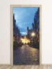 Gdańsk Mariacka 291 wallpaper, featuring a picturesque street in evening light, perfect for home decor.