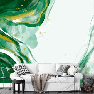 Mural in the bedroom - arrangements that will make the space cozy