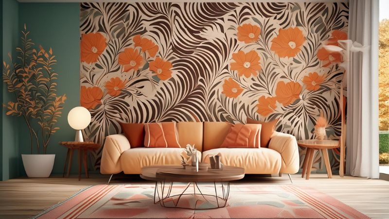 how to choose the perfect wallpaper for the living room