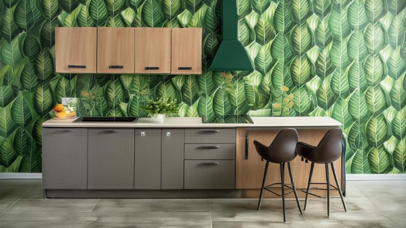 latex wallpapers for the kitchen