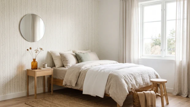 What kind of wallpaper for a small bedroom?