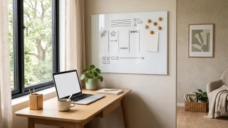 Setting up a home office using whiteboards - tips for remote workers