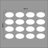 Whiteboard Ellipse Labels For Jars 002 Set Of 16 Pieces