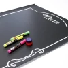 Magnetic chalk foil with custom print