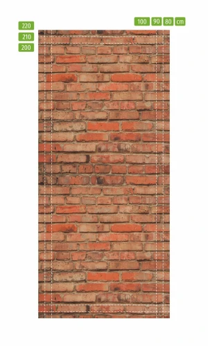 Wallpaper For Doors 06 Brick Wall