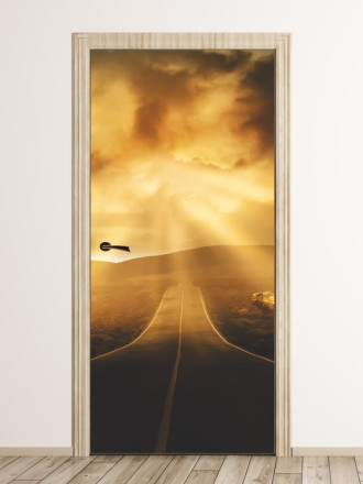 Wallpaper For Doors For The Road To Sun Fp 6041