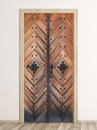 Wallpaper For Door For Wooden Doors P92