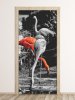 Wallpaper For Door For Flamingo Doors P138