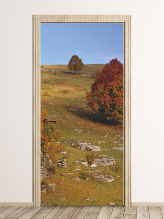 Wallpaper For Doors Autumn In The Mountains Fp 3982