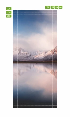 Wallpaper For Door For Lake High In The Mountains Fp 5745
